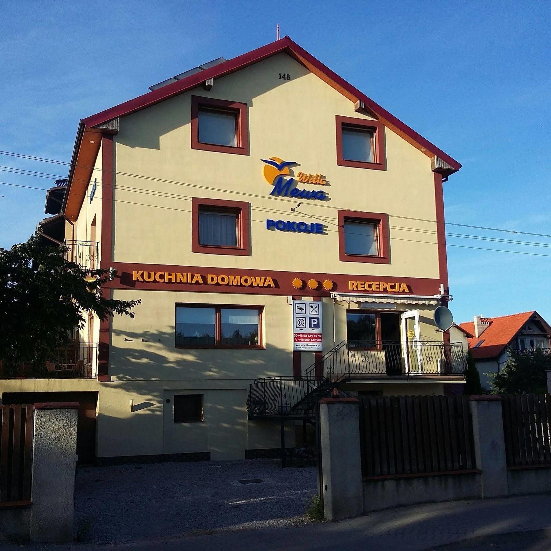 Willa Mewa Gdynia Exteriör bild